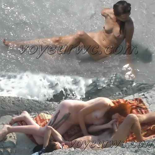 BeachHunters Sex 19274-19358 (Hot Nudist Couples spy cam at the beach)