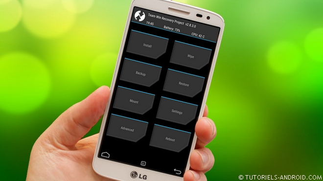TWRP Recovery pour LG G2 Mini