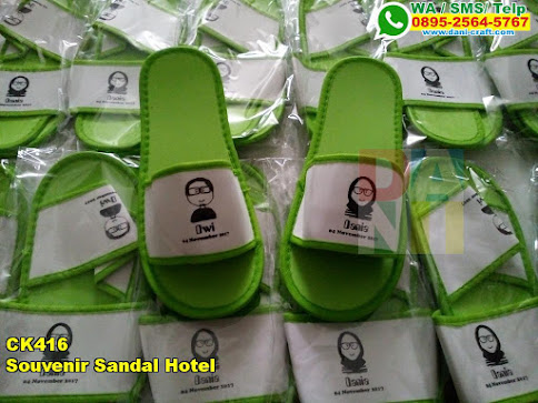 Grosir Souvenir Sandal Hotel
