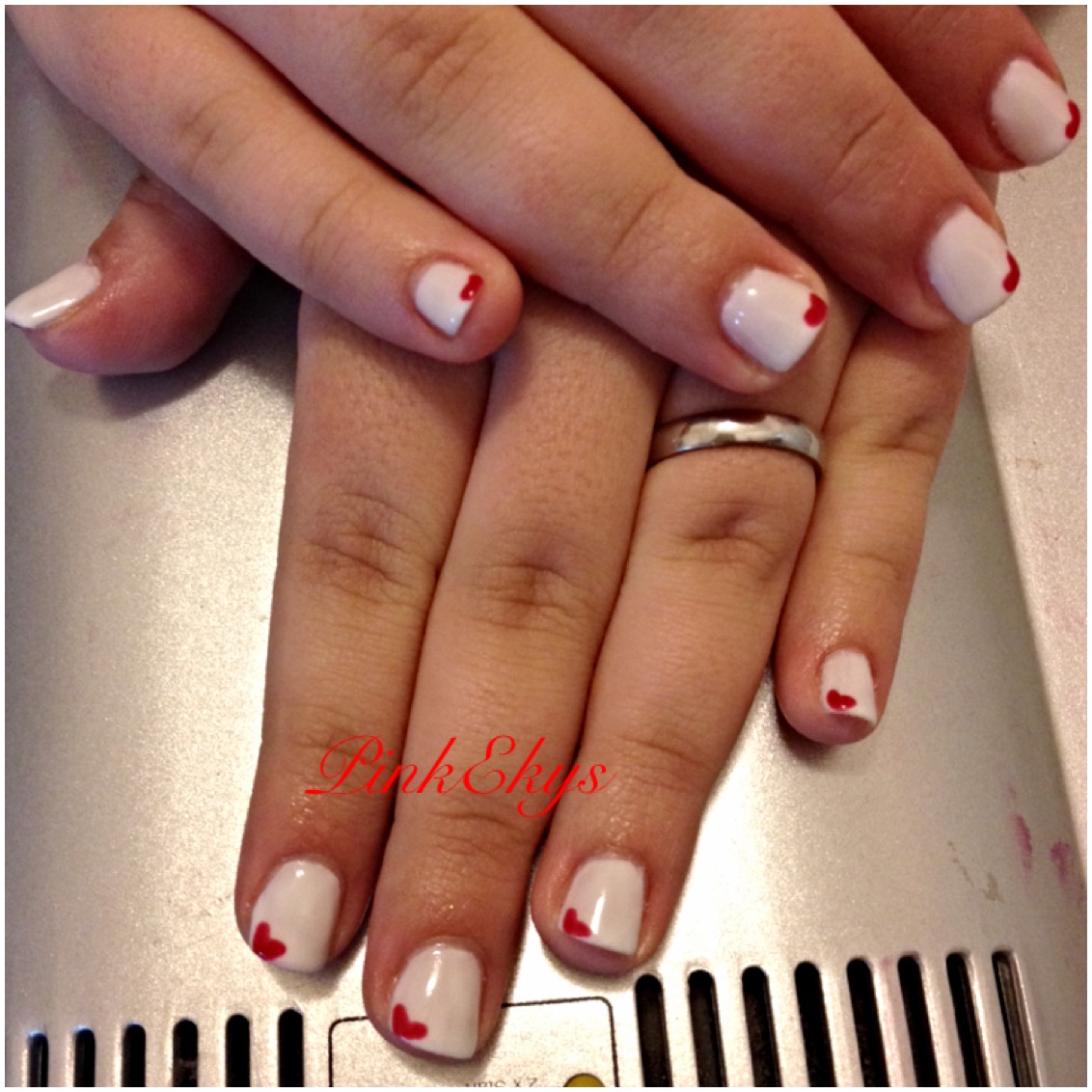 Unghie in gel Total white e micro Love