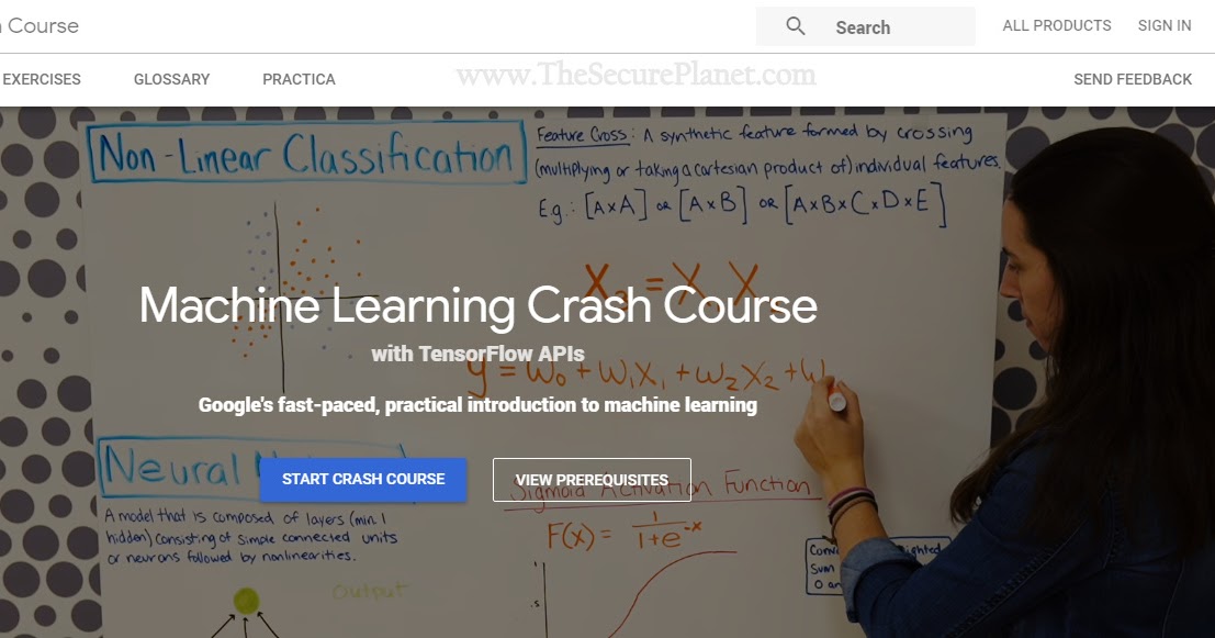 Free Online Crash Course from Google Machine Learning The Secure