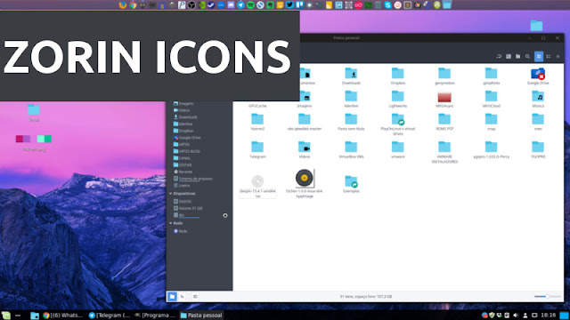 Zorins OS icon theme download