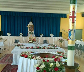 Resultado de imagen de mesa de pascua camino neocatecumenal