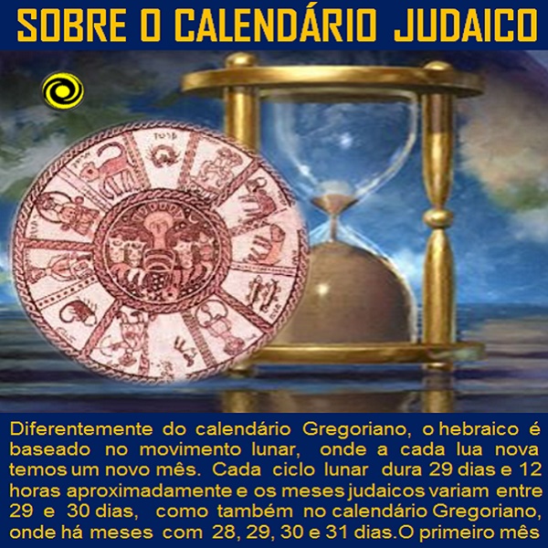 O Blog do JF O Calendário Judaico