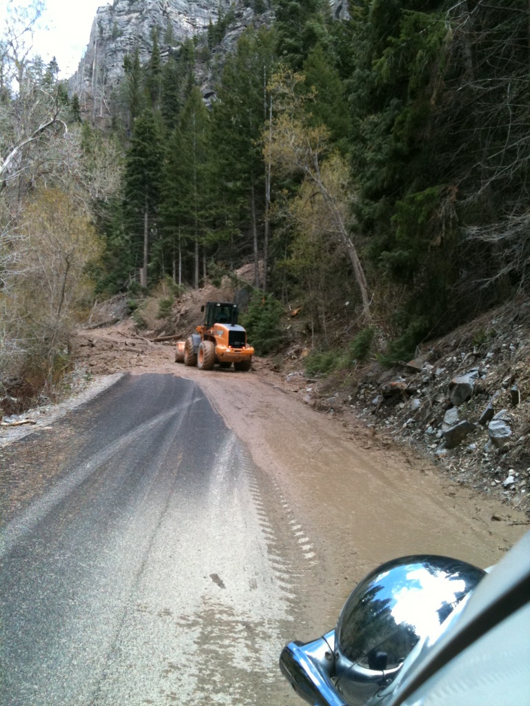 Santaquin Canyon mudslide causes road closure THE REAL SIGNS OF TIMES