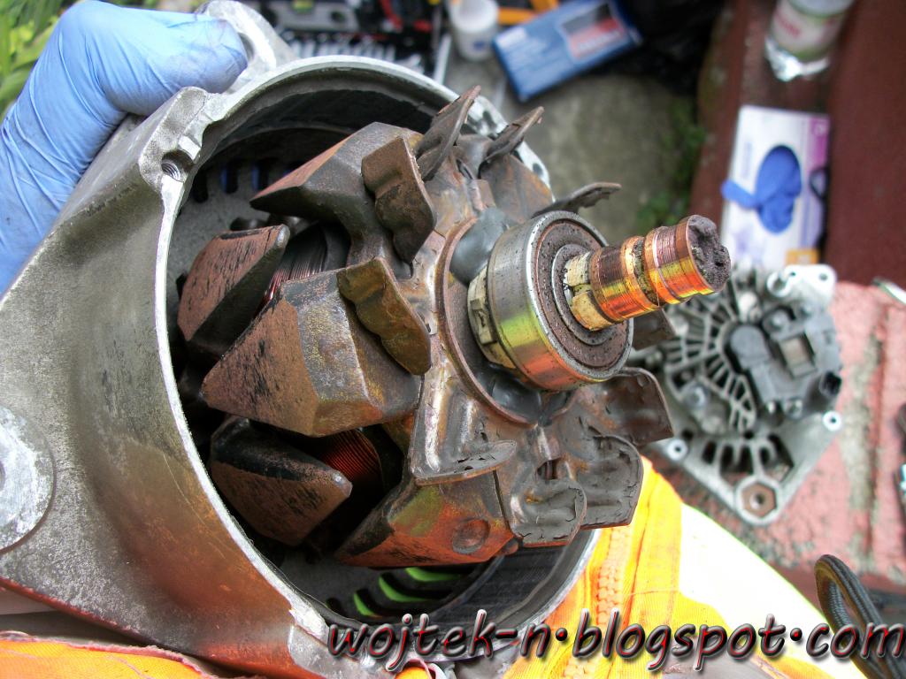 wojtekn faulty alternator, alternator replacing, how to remove