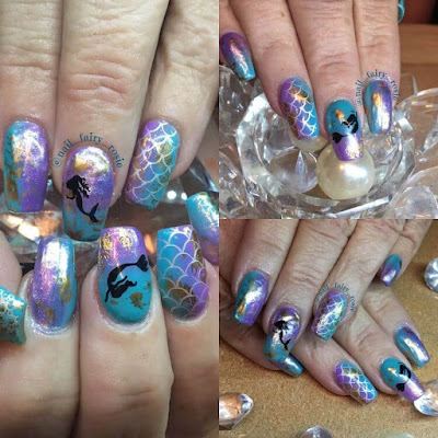 ✘ 27+ Amazing Mermaid Inspired Nails Tutorial To Try On The Beach The most popular trend in the nails on this summer is Mermaid Nails ✘ 27+ Amazing Mermaid Inspired Nails Tutorial To Try On The Beach