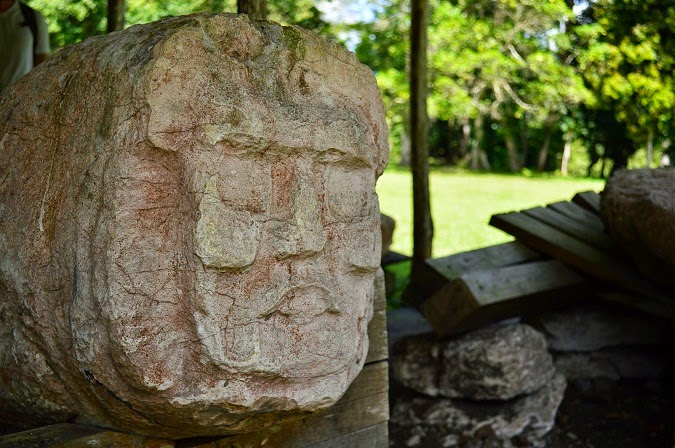 Mayan ruins in Caracol