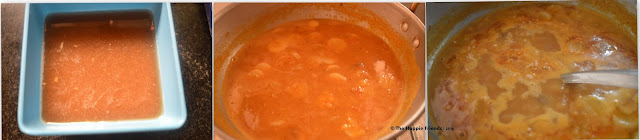 Step 4 - Add Tamarind for Radish Sambar