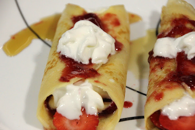 Strawberry Crepes