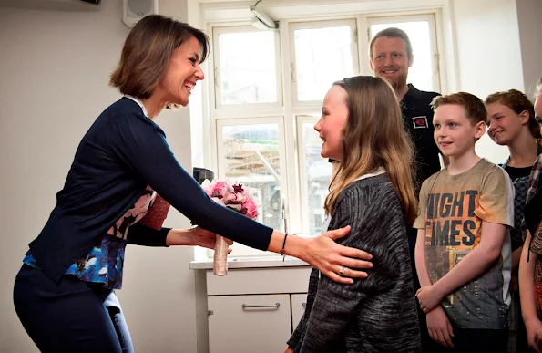 Princess Marie as Patron of DanChurchAid participated in a baking event with school children. The proceeds of the event and similar ones will go to the DanChurchAid