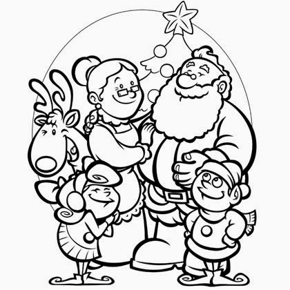 Christmas coloring pages holiday.filminspector.com
