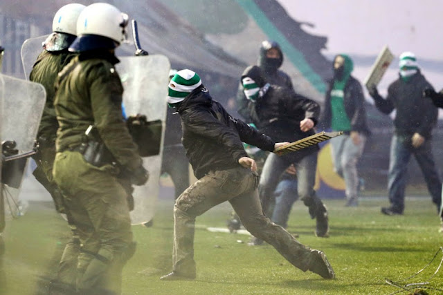 Για "ταλιμπάν" και "μολότοφ" μιλάει η ΕΛ.ΑΣ.