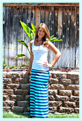 Maxi Skirt Tutorial | Crafty Mom Blog