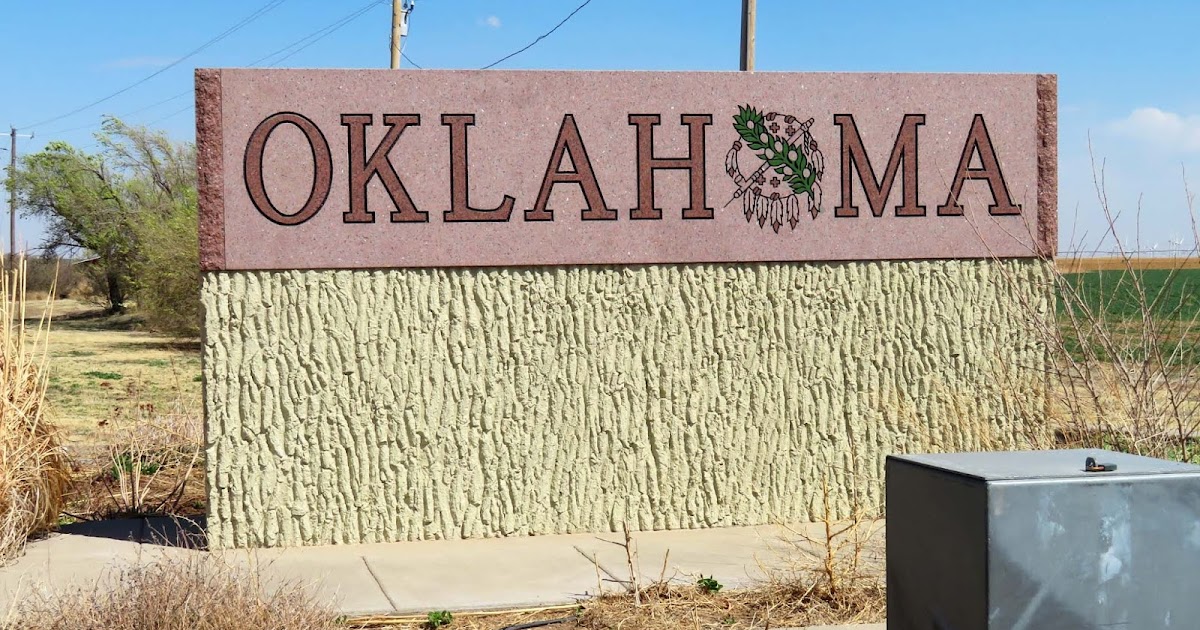 Geographically Yours Oklahoma (Texhoma)