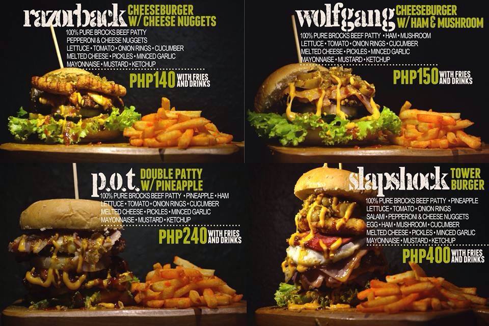 The Rockin Burger in Town BROCKS BURGER Skinniest Jean