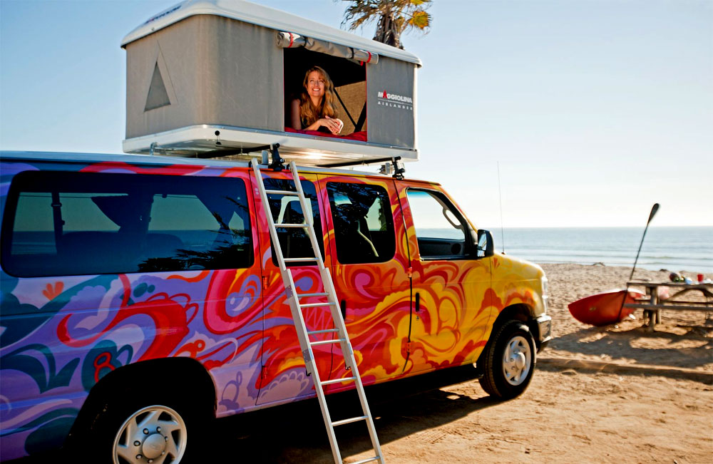Travel Vans for Rent Action Adventure