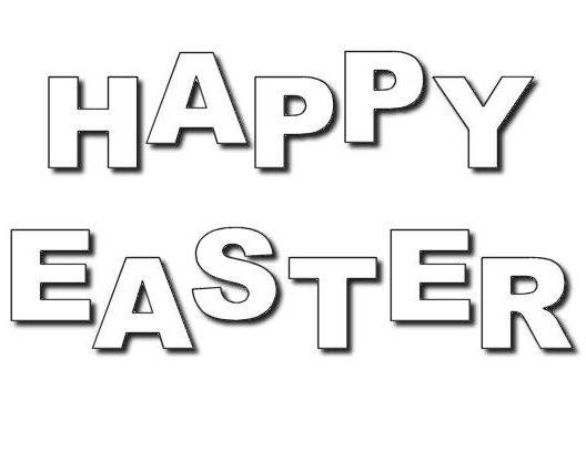 Free Coloring Pages: Happy Easter Coloring Pages
