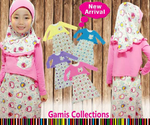 Kumpulan Foto Baju Muslim Anak Perempuan Usia 5 Tahun