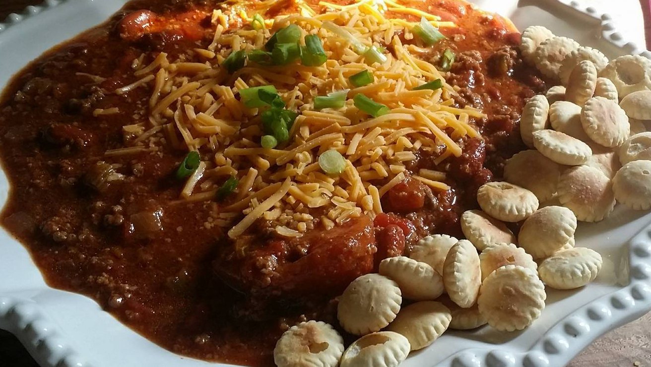 Bold but family friendly chili Hippie Chic's Makings