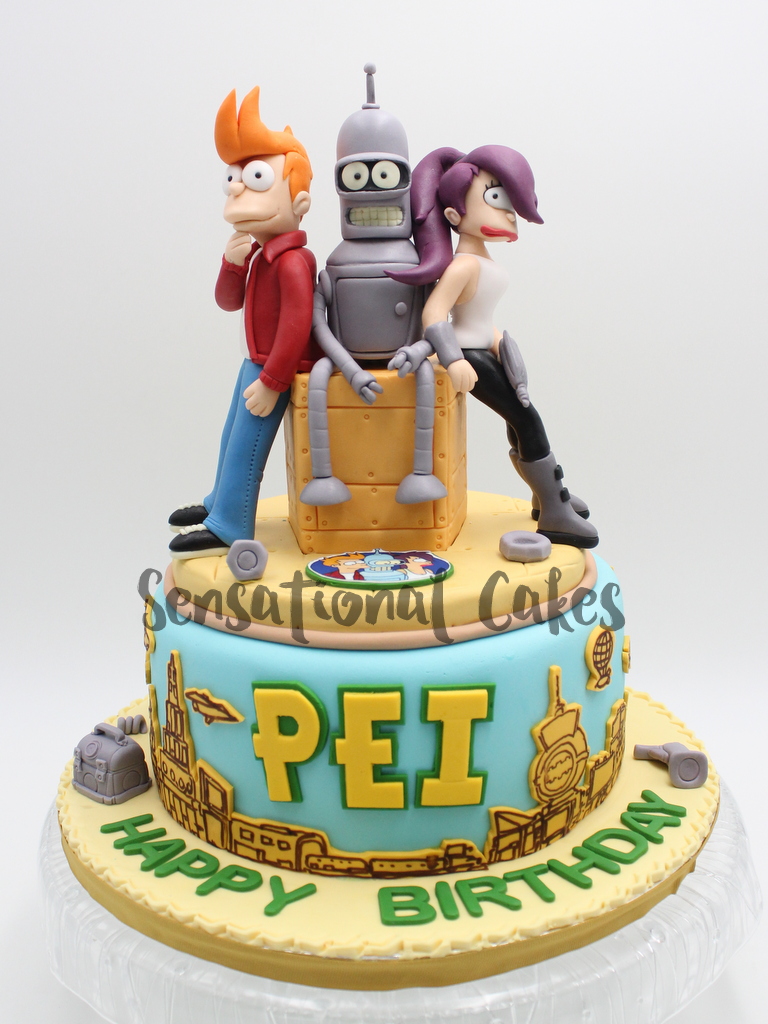 голова бендера. торт с бендером из футурамы. бендер футурама торт. торт футурама. бендер футурама торт.