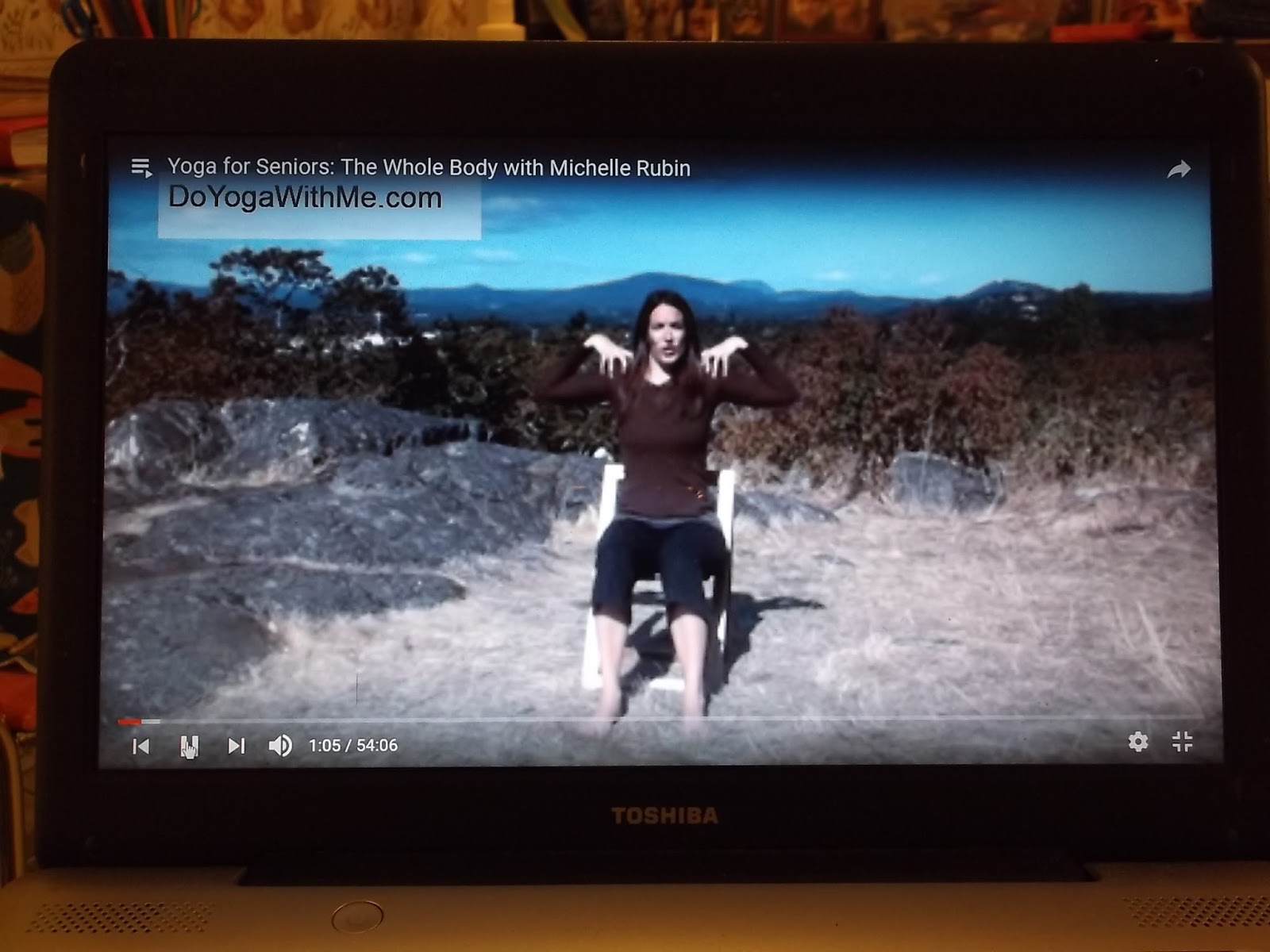 michelle rubin chair yoga