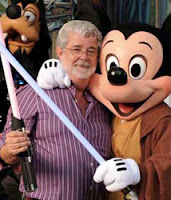 George Lucas e Mickey Mouse