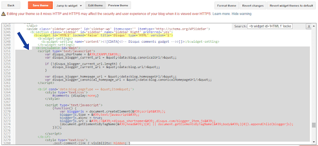 Adding Disqus to Blogger Template5 inserting Disqus to Blogger Template