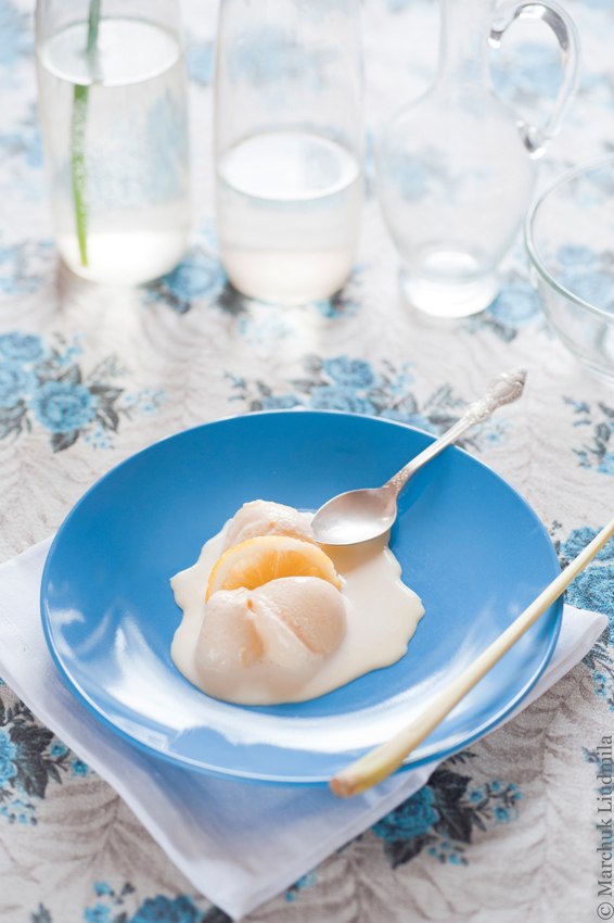 Имбирное мороженое с лемонграсс и перцем чили - изображение