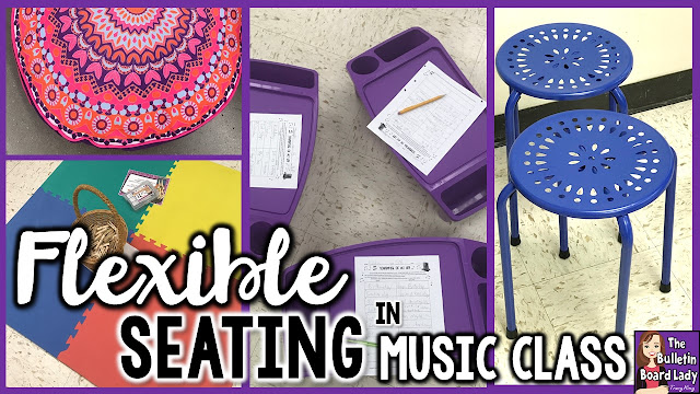 Flexible Seating in the Music room is a great idea for all of your classes!  Learn about what solutions worked best from this veteran teacher and how to add inexpensive options to your classroom.