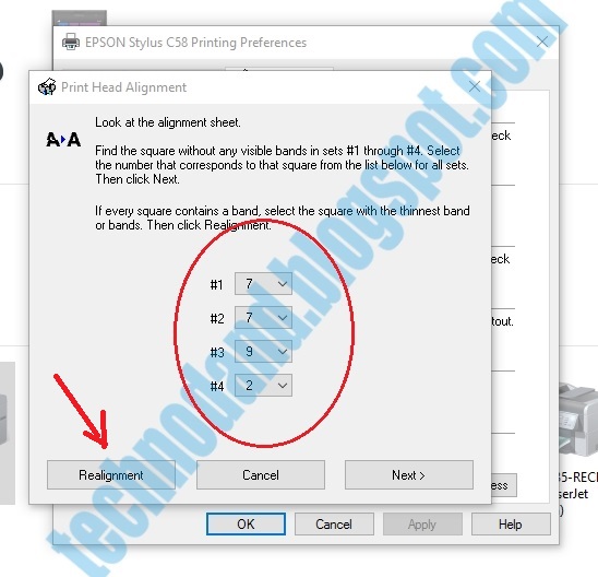 Fungsi Print Head Alignment Pada Printer Epson
