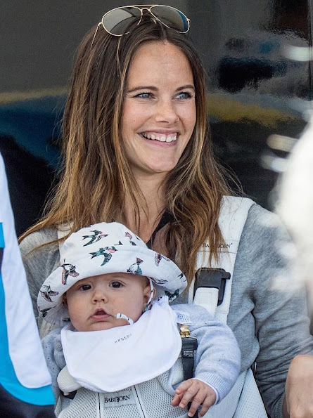 Princess Sofia and Prince Alexander in Karlskoga Prince Carl Philip, Princess Sofia Hellqvist and Prince Alexander of Sweden at Touring Car Championship in Karlskoga. Sofia Hellqvist Style