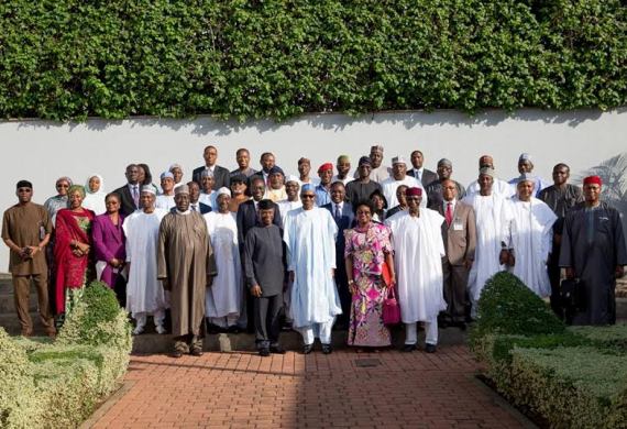 Buhari Swears In New Permanent Secretaries