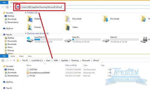 Directory Kamus Microsoft Word menuju directory kamus untuk microsoft word - cara memeriksa kesalahan pengetikan di microsoft word