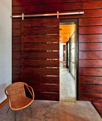 pintu sliding kayu