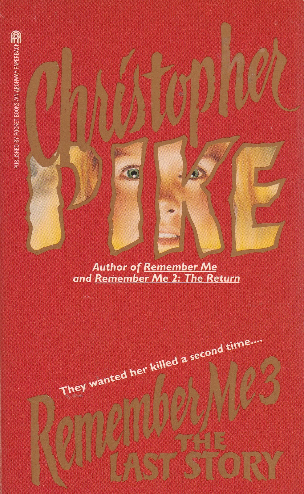 Series Books for Girls Christopher Pike The Remember Me Trilogy