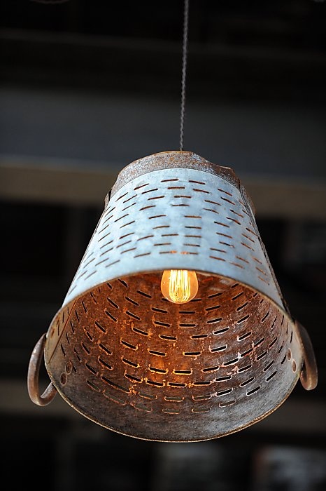 decorating with vintage olive buckets driven by decor bucket light fixture