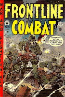 Frontline Combat v1 #15 ec golden age comic book cover art by Wally Wood