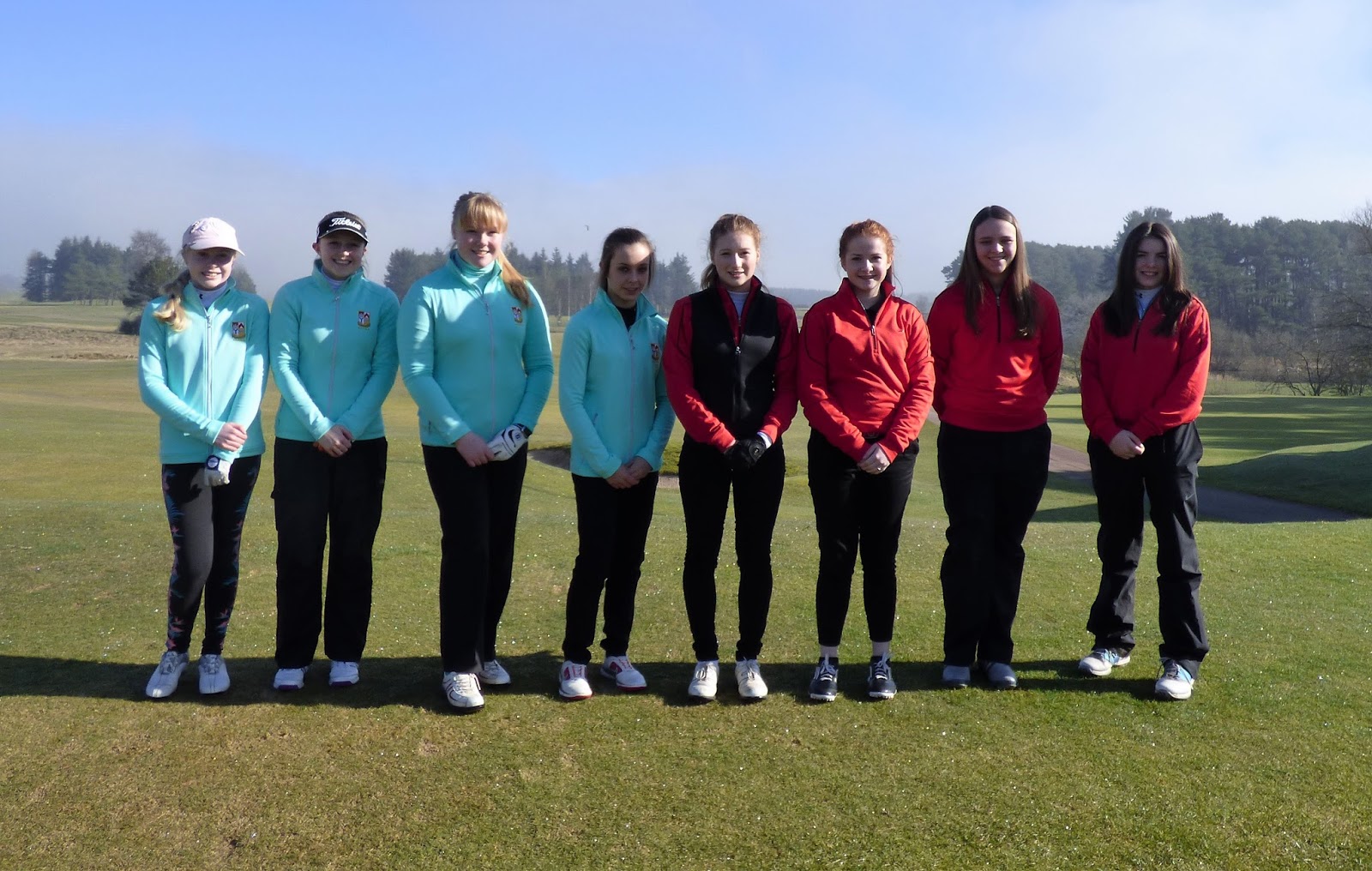 Lanarkshire Ladies County Golf Association Juniors Have Very Friendly Half Match against Ayrshire