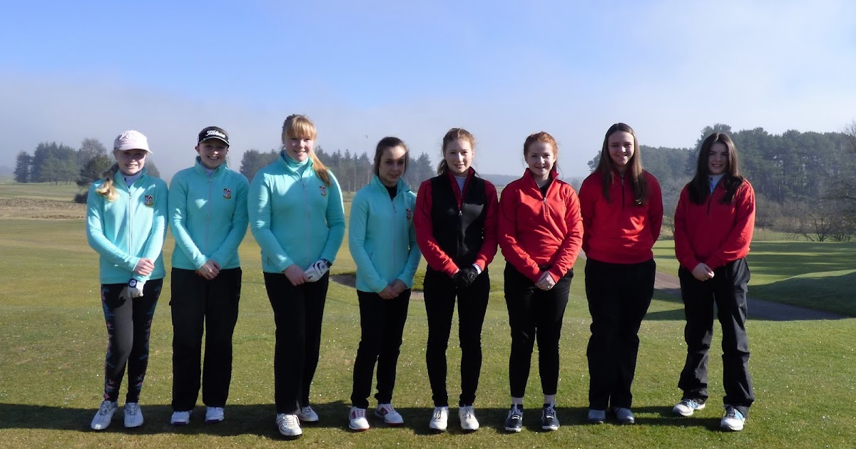Lanarkshire Ladies County Golf Association Juniors Have Very Friendly