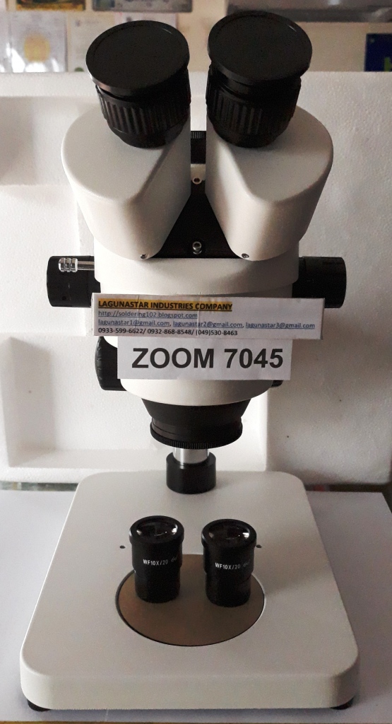 MAGNIFIER MICROSCOPE PHILIPPINES BW OPTICS Zoom7045 Zoom Stereo Microscope
