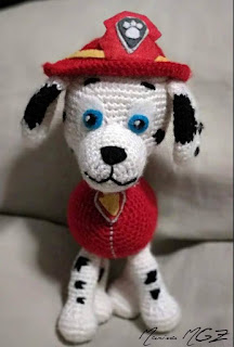 PATRON GRATIS MARSHALL | PATRULLA CANINA AMIGURUMI 36485