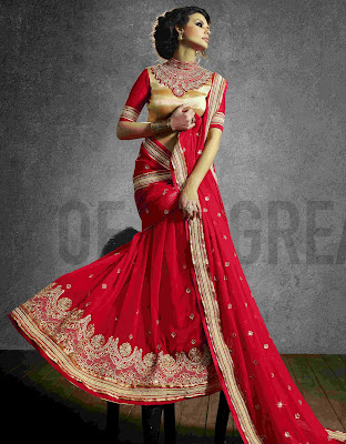 Latest Georgette Sarees