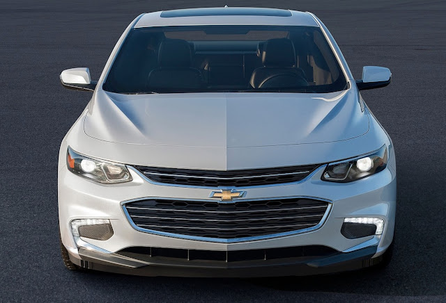 Malibu 2016 Chevrolet Malibu white front end