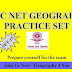 UGC-CBSE NET (GEOGRAPHY-80) PRACTICE SET-15