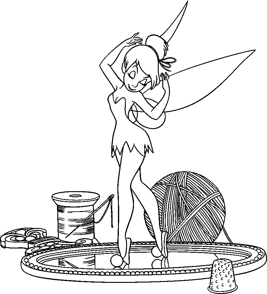 Disney coloring pages coloring.filminspector.com Tinkerbell