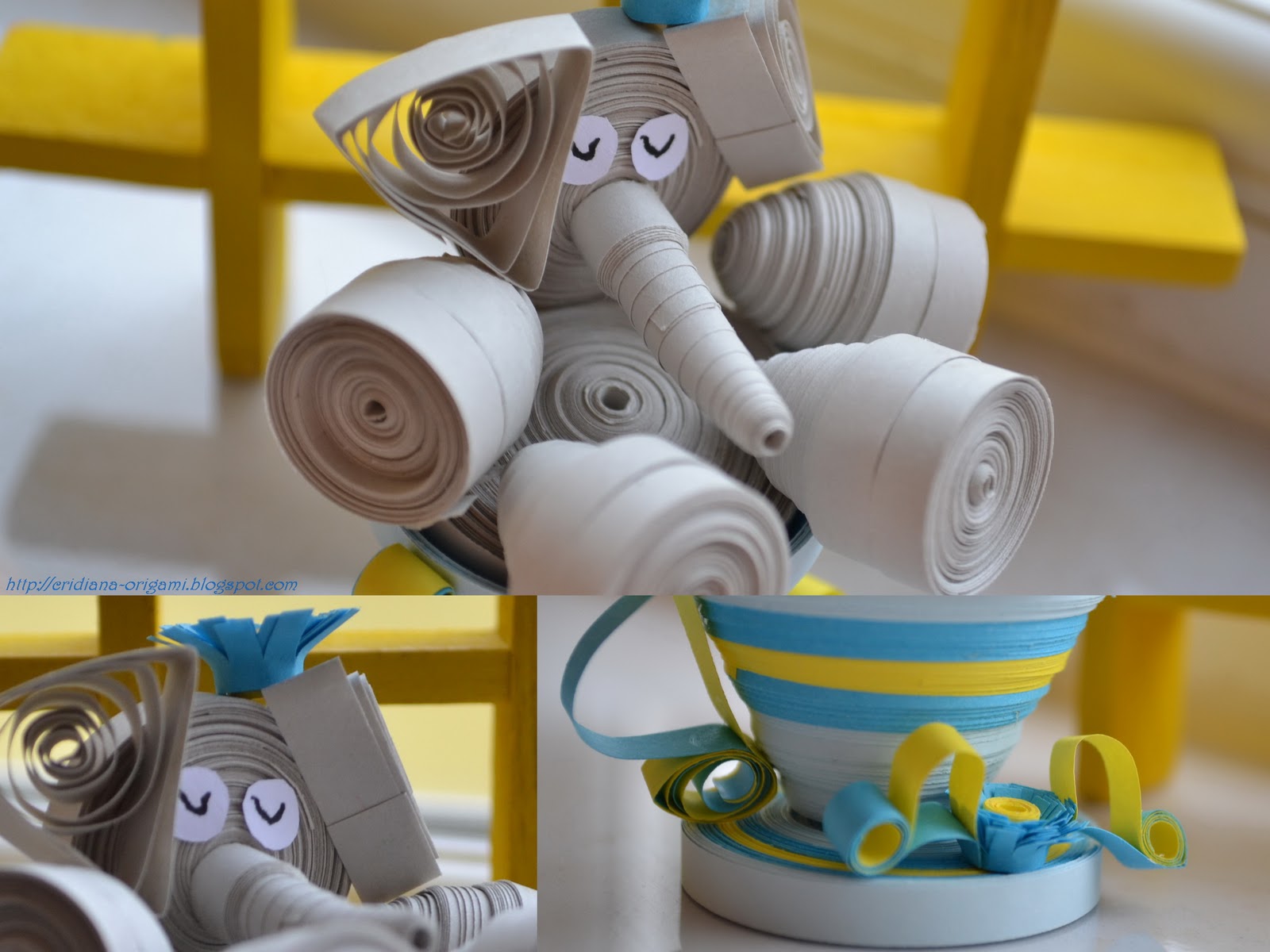 Tea-cup lady-elephant