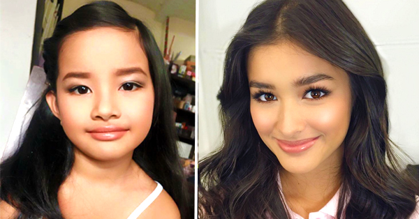 nadine lustre kalokalike mini liza soberano of naga city goes viral on social media nadine lustre kalokalike mini liza soberano of naga city goes viral on social media