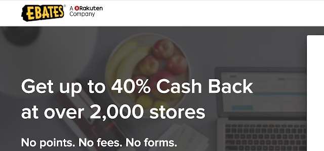 ebates is one of the best place to earn cash back