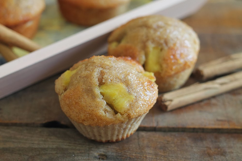 MUFFINS DE MANZANA